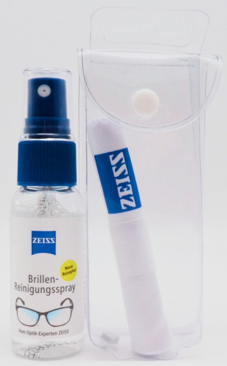 ZEISS Brillen Reinigungsset klein 30ml Spray + Mikrofasertuch