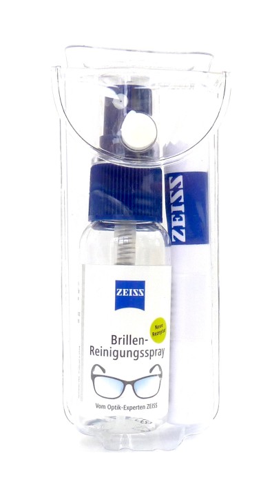 ZEISS Brillen Reinigungsset klein 30ml Spray + Mikrofasertuch