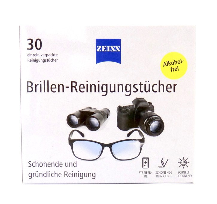 ZEISS Brillen Reinigungstücher 30Stück