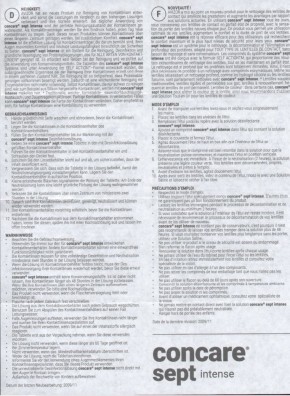 Hecht concare sept intense 2x350ml multipack
