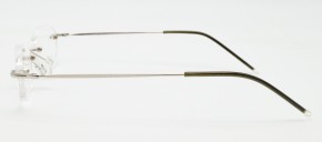 Eschenbach 291211, randlose Lesebrille silber