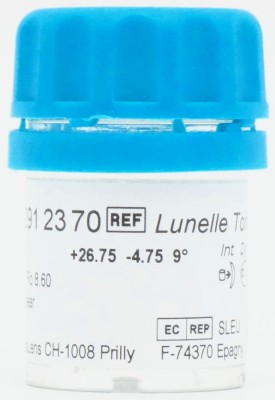 CooperVision Lunelle ES 70 Torique UV TDI  - 1Linse
