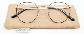 Lesebrille Victoria eyes Beverly gold-braun