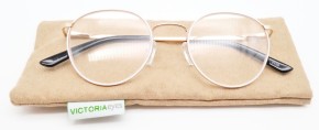 Lesebrille Victoria eyes Beverly gold-weiß