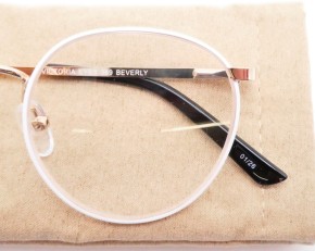 Lesebrille Victoria eyes Beverly gold-weiß