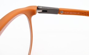 Fertiglesebrille Victoria eyes Lucca Orange-Schwarz