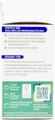 ZEISS Brillen Reinigungstücher 30Stück